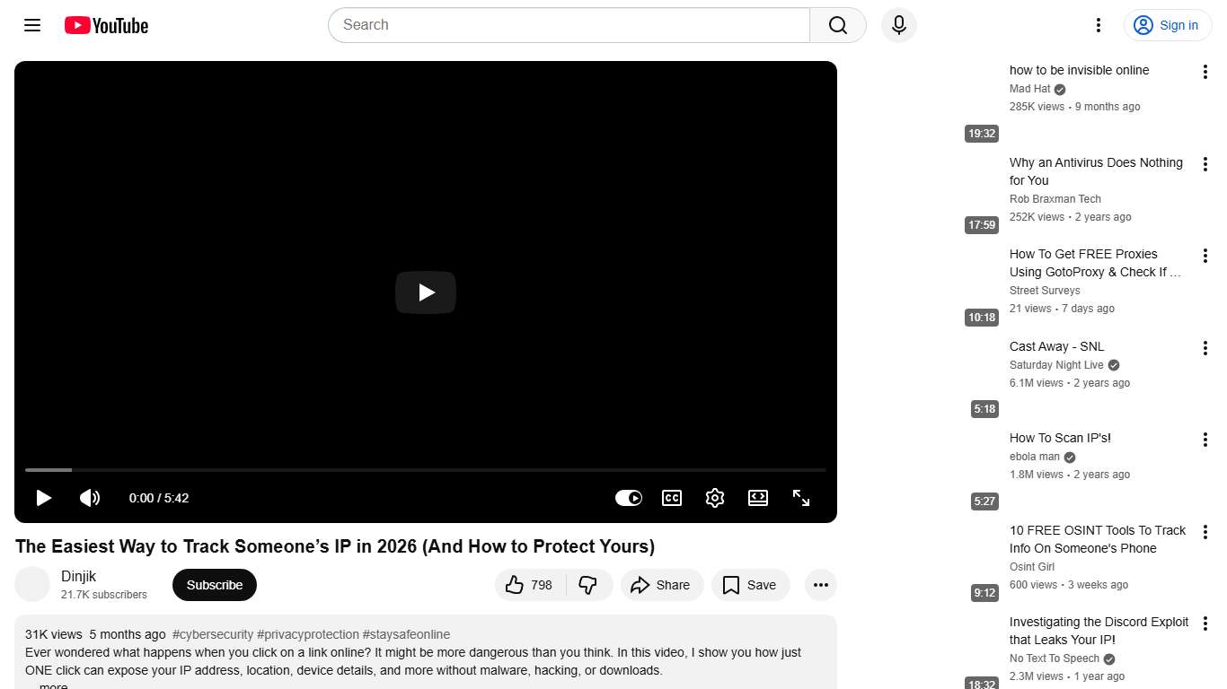 The Easiest Way to Track Someone’s IP in 2026 (And How to Protect Yours) - YouTube