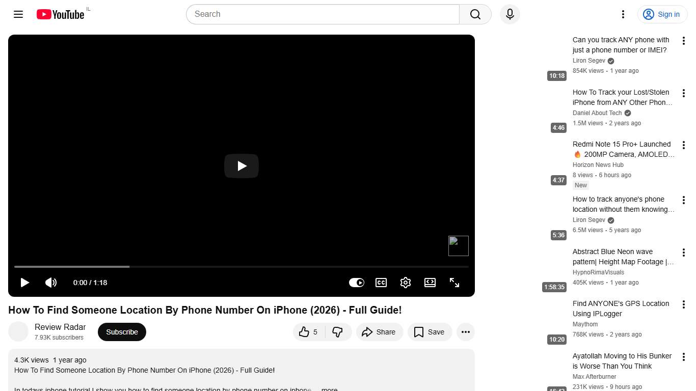 How To Find Someone Location By Phone Number On iPhone (2026) - Full Guide! - YouTube